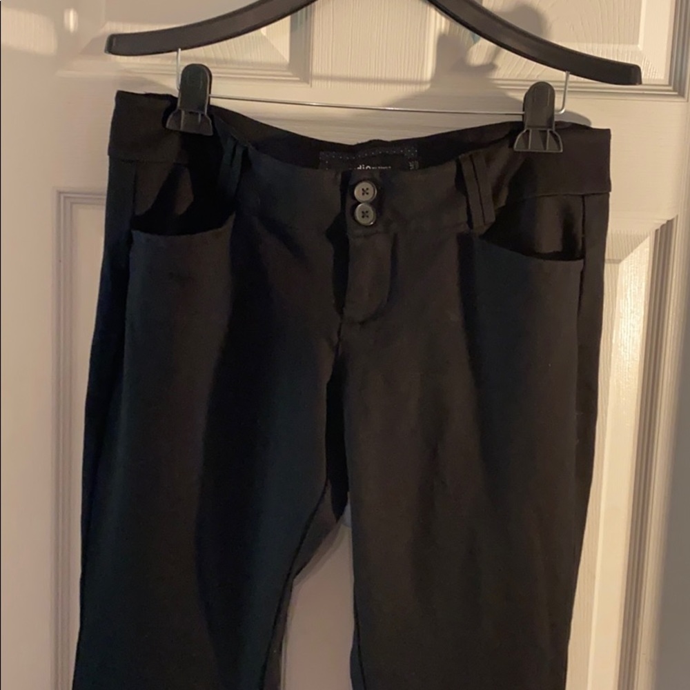 Every day black pants with spandex